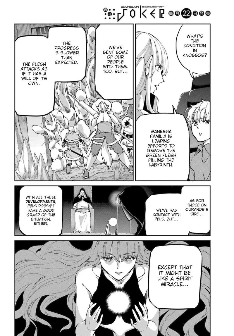 Dungeon ni Deai wo Motomeru no wa Machigatte Iru Darou ka Gaiden - Sword Oratoria Chapter 111 page 32