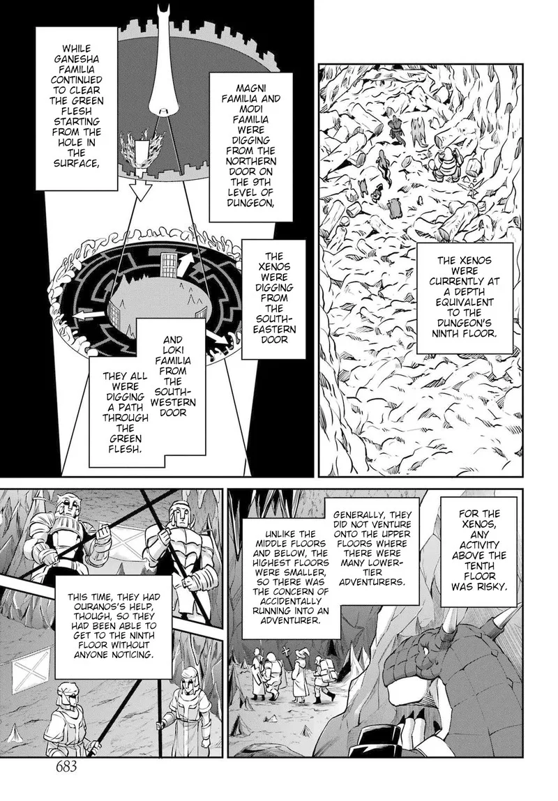 Dungeon ni Deai wo Motomeru no wa Machigatte Iru Darou ka Gaiden - Sword Oratoria Chapter 113 page 25