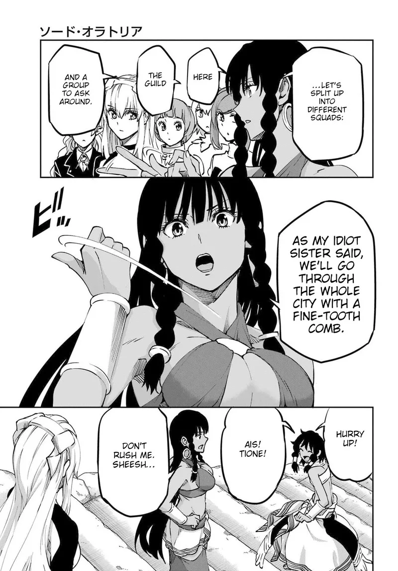 Dungeon ni Deai wo Motomeru no wa Machigatte Iru Darou ka Gaiden - Sword Oratoria Chapter 113 page 40