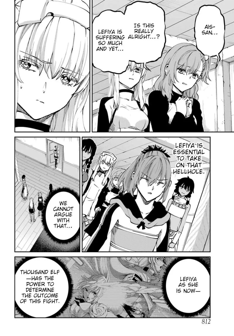 Dungeon ni Deai wo Motomeru no wa Machigatte Iru Darou ka Gaiden - Sword Oratoria Chapter 114 page 35