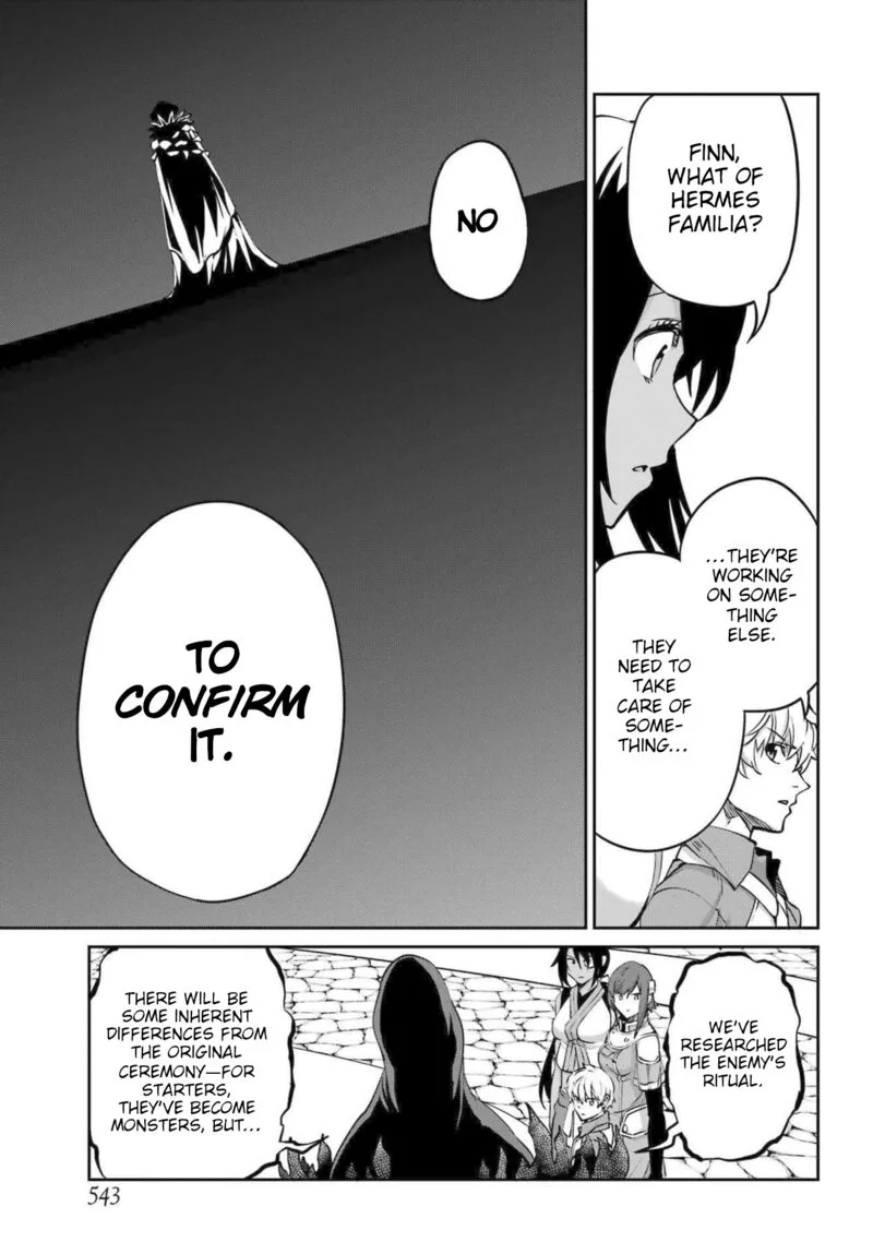 Dungeon ni Deai wo Motomeru no wa Machigatte Iru Darou ka Gaiden - Sword Oratoria Chapter 115 page 27