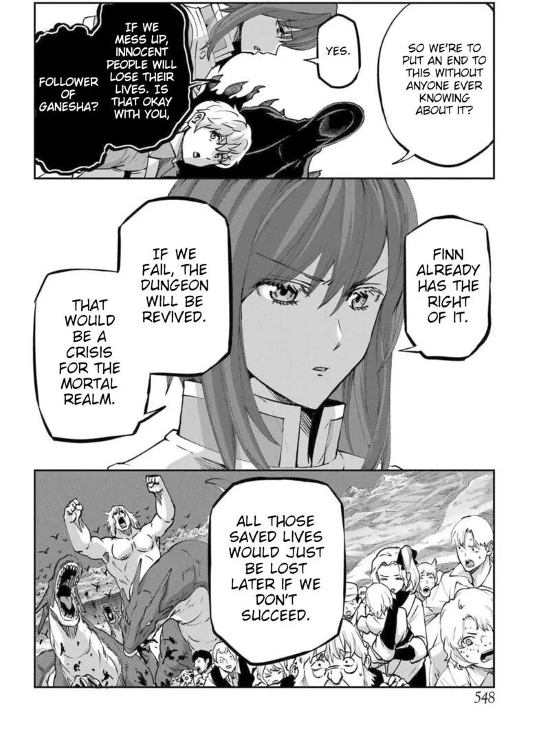 Dungeon ni Deai wo Motomeru no wa Machigatte Iru Darou ka Gaiden - Sword Oratoria Chapter 115 page 31
