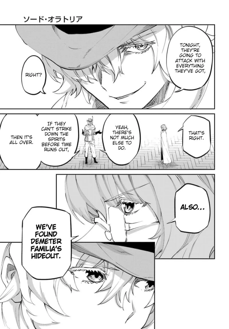 Dungeon ni Deai wo Motomeru no wa Machigatte Iru Darou ka Gaiden - Sword Oratoria Chapter 115 page 36