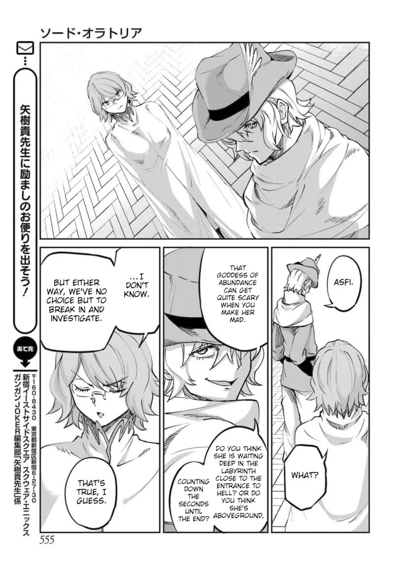 Dungeon ni Deai wo Motomeru no wa Machigatte Iru Darou ka Gaiden - Sword Oratoria Chapter 115 page 38