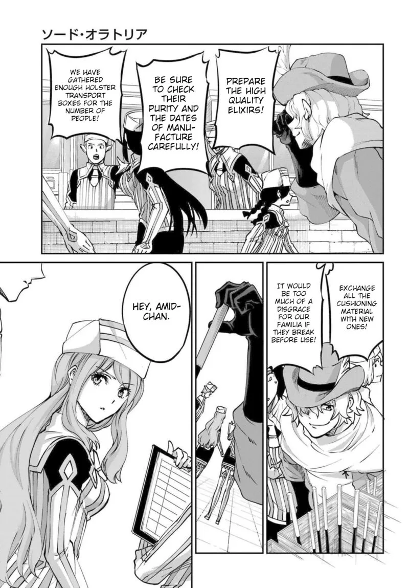 Dungeon ni Deai wo Motomeru no wa Machigatte Iru Darou ka Gaiden - Sword Oratoria Chapter 115 page 44