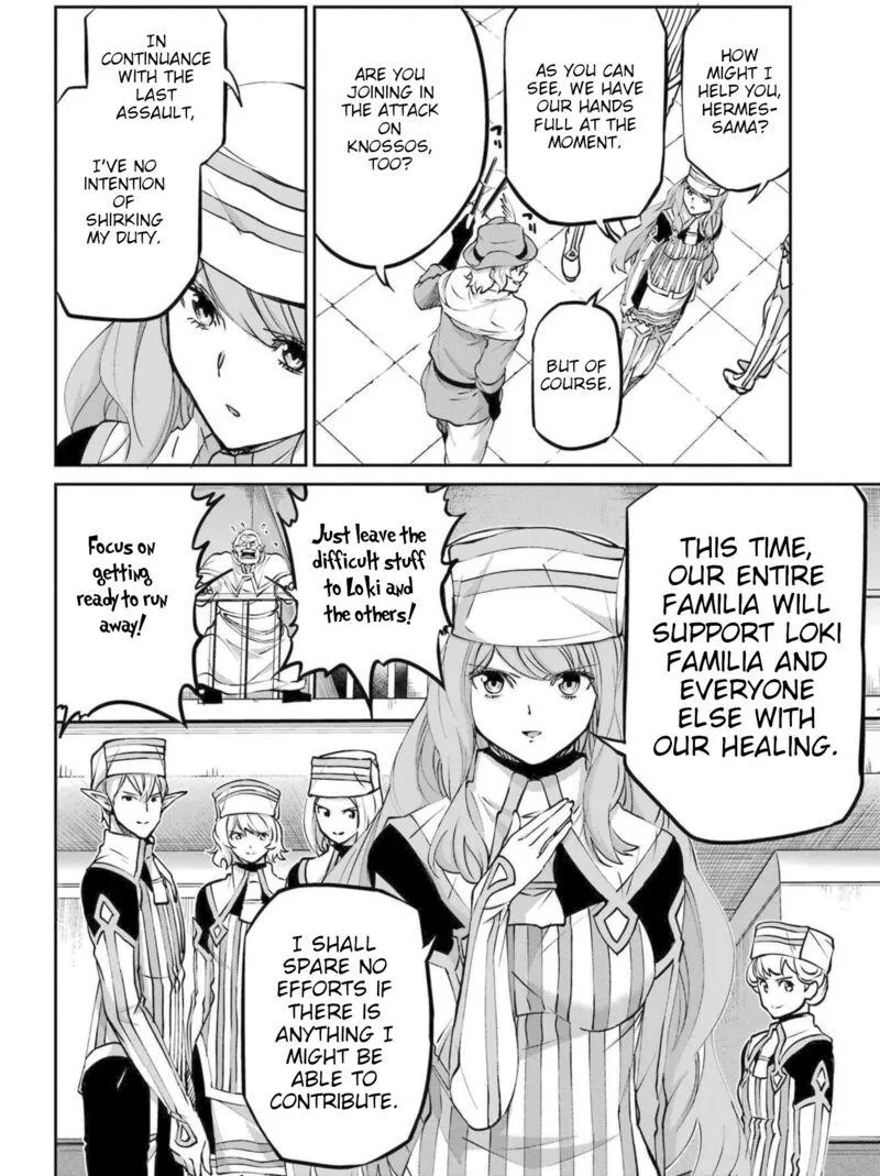 Dungeon ni Deai wo Motomeru no wa Machigatte Iru Darou ka Gaiden - Sword Oratoria Chapter 115 page 45