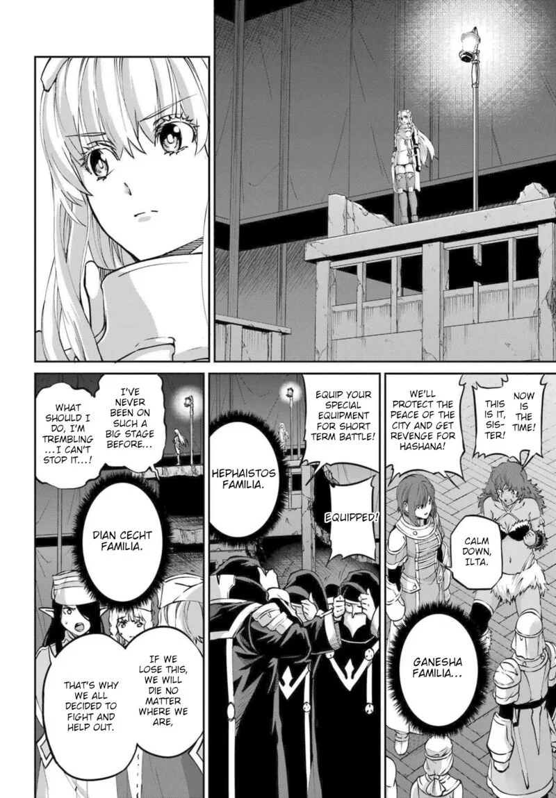 Dungeon ni Deai wo Motomeru no wa Machigatte Iru Darou ka Gaiden - Sword Oratoria Chapter 116 page 8
