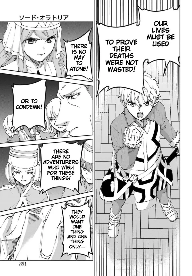 Dungeon ni Deai wo Motomeru no wa Machigatte Iru Darou ka Gaiden - Sword Oratoria Chapter 116 page 17