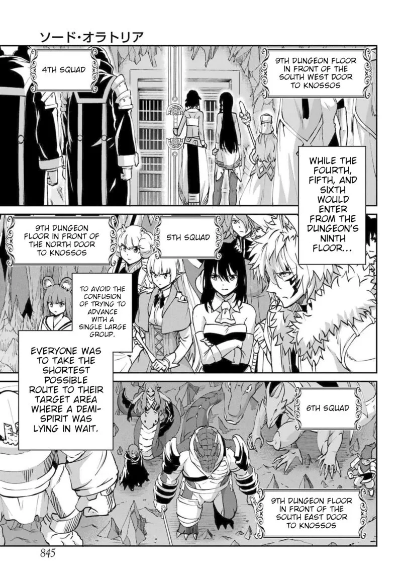Dungeon ni Deai wo Motomeru no wa Machigatte Iru Darou ka Gaiden - Sword Oratoria Chapter 116 page 11