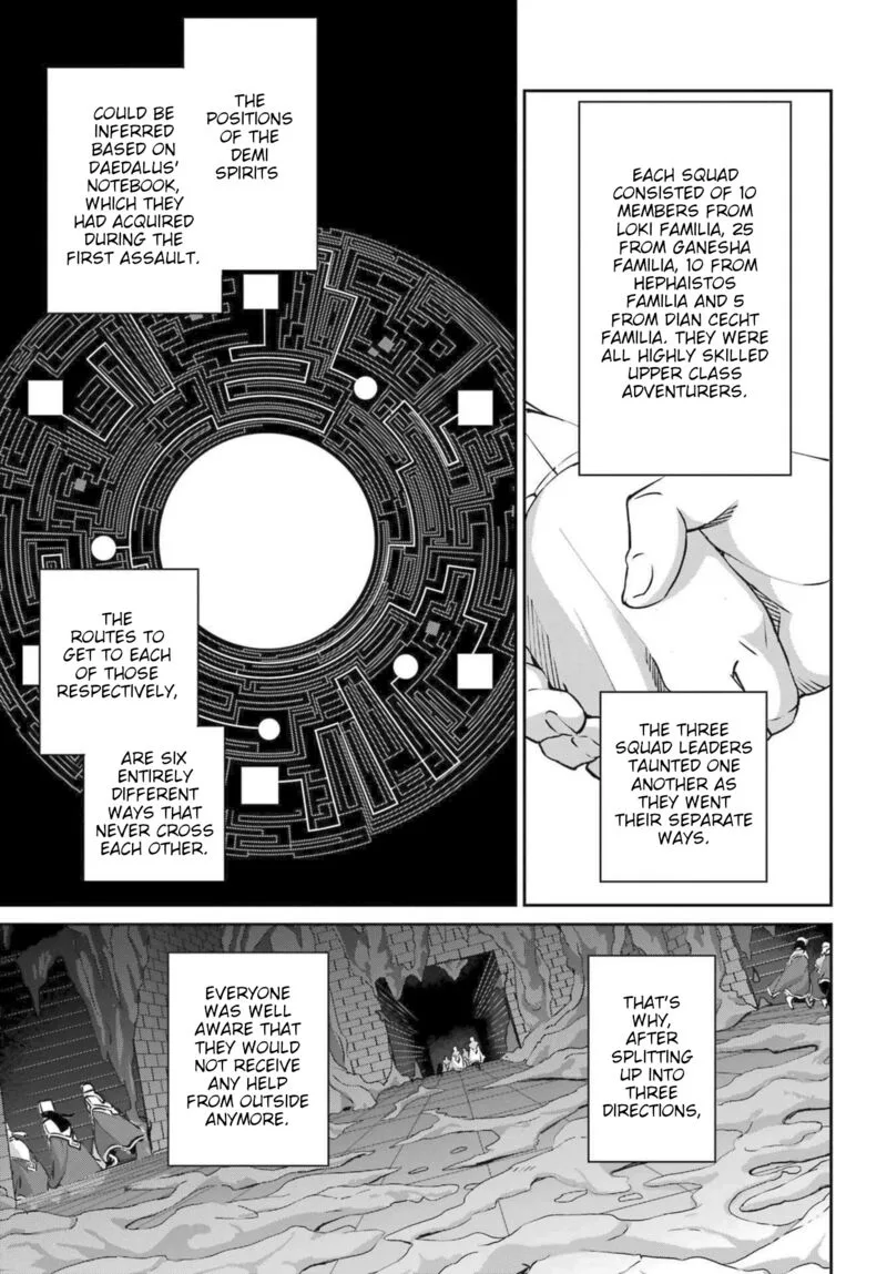 Dungeon ni Deai wo Motomeru no wa Machigatte Iru Darou ka Gaiden - Sword Oratoria Chapter 116 page 31