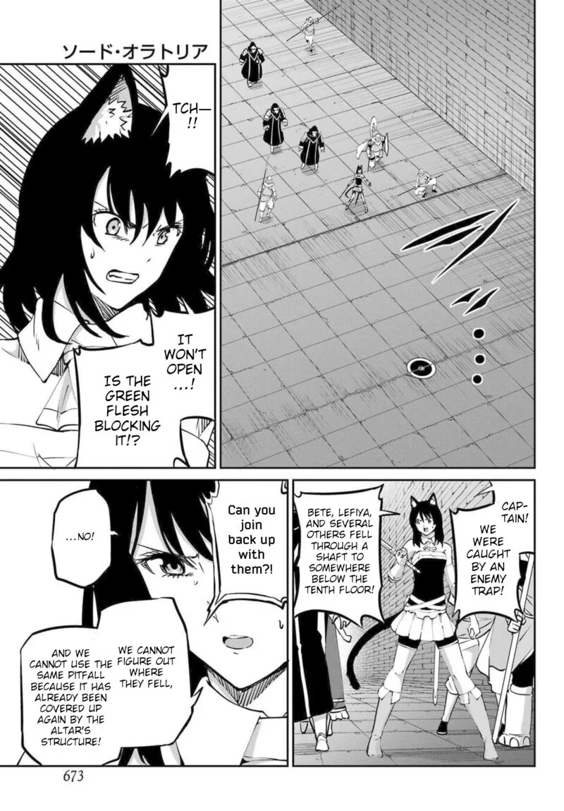 Dungeon ni Deai wo Motomeru no wa Machigatte Iru Darou ka Gaiden - Sword Oratoria Chapter 119 page 7