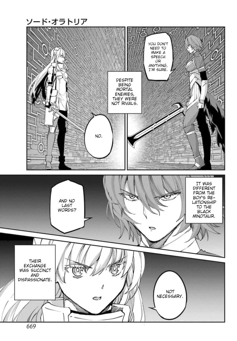 Dungeon ni Deai wo Motomeru no wa Machigatte Iru Darou ka Gaiden - Sword Oratoria Chapter 119 page 3