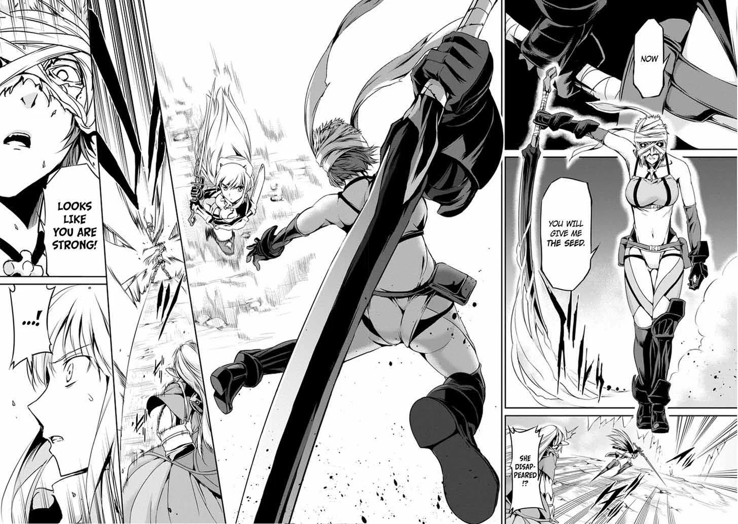 Dungeon ni Deai wo Motomeru no wa Machigatte Iru Darou ka Gaiden - Sword Oratoria Chapter 12 page 32