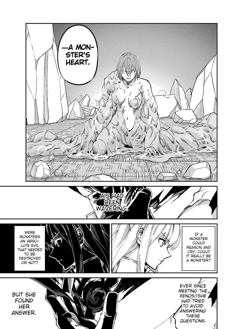 Dungeon ni Deai wo Motomeru no wa Machigatte Iru Darou ka Gaiden - Sword Oratoria Chapter 120 page 31