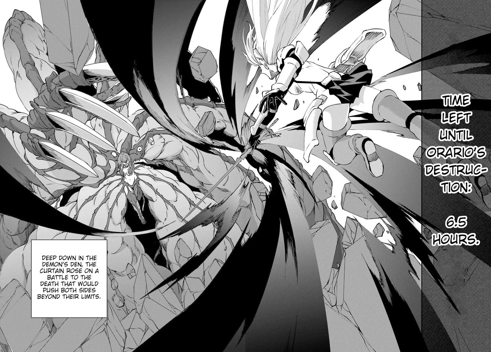 Dungeon ni Deai wo Motomeru no wa Machigatte Iru Darou ka Gaiden - Sword Oratoria Chapter 120 page 45