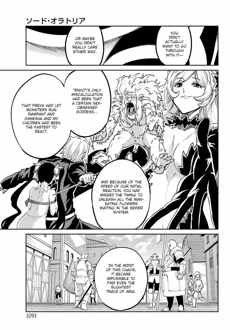 Dungeon ni Deai wo Motomeru no wa Machigatte Iru Darou ka Gaiden - Sword Oratoria Chapter 122 page 9