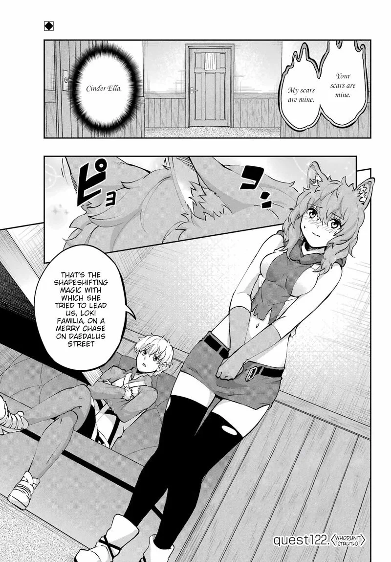 Dungeon ni Deai wo Motomeru no wa Machigatte Iru Darou ka Gaiden - Sword Oratoria Chapter 122 page 1
