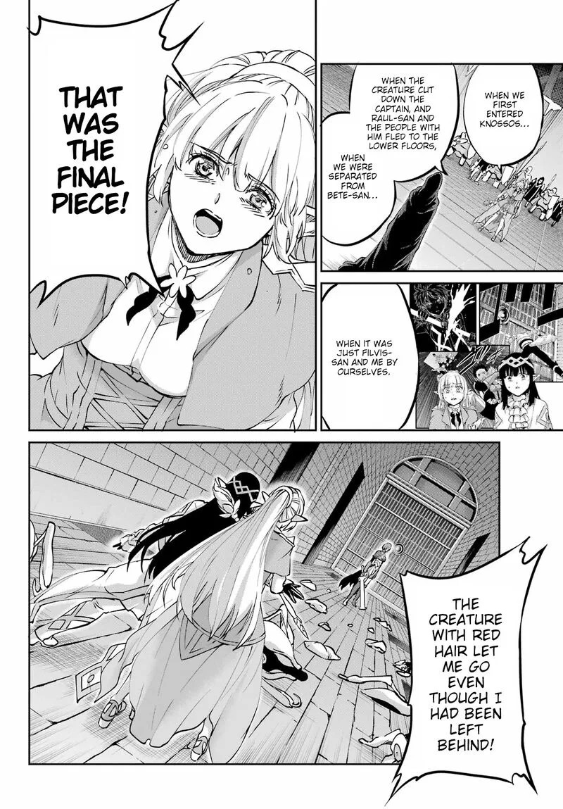 Dungeon ni Deai wo Motomeru no wa Machigatte Iru Darou ka Gaiden - Sword Oratoria Chapter 122 page 34