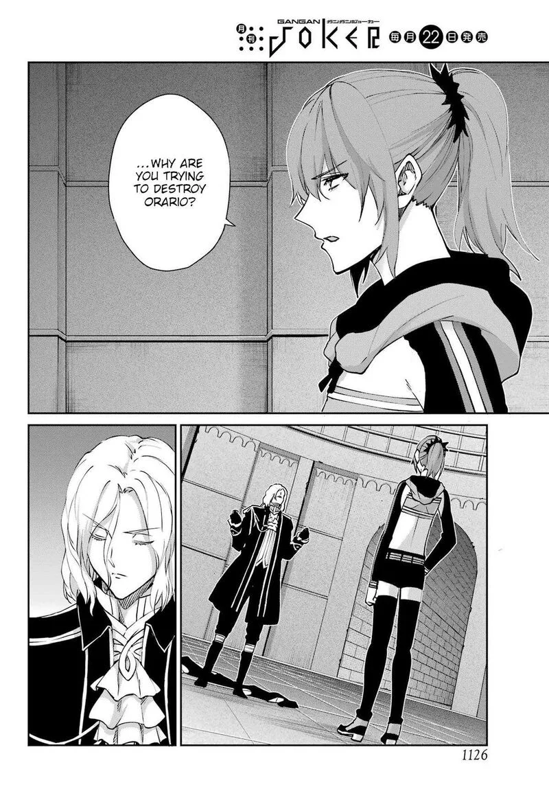 Dungeon ni Deai wo Motomeru no wa Machigatte Iru Darou ka Gaiden - Sword Oratoria Chapter 124 page 36