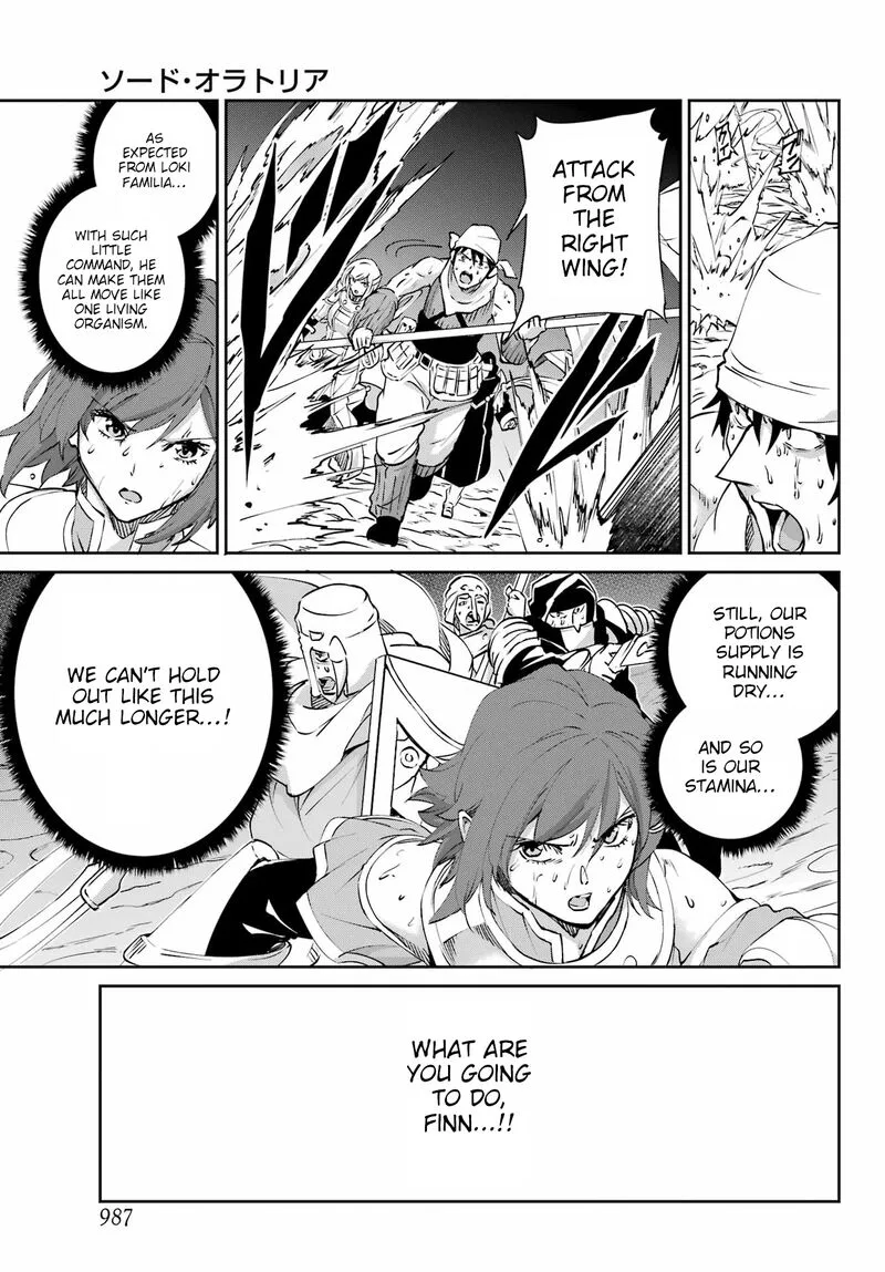 Dungeon ni Deai wo Motomeru no wa Machigatte Iru Darou ka Gaiden - Sword Oratoria Chapter 126 page 38