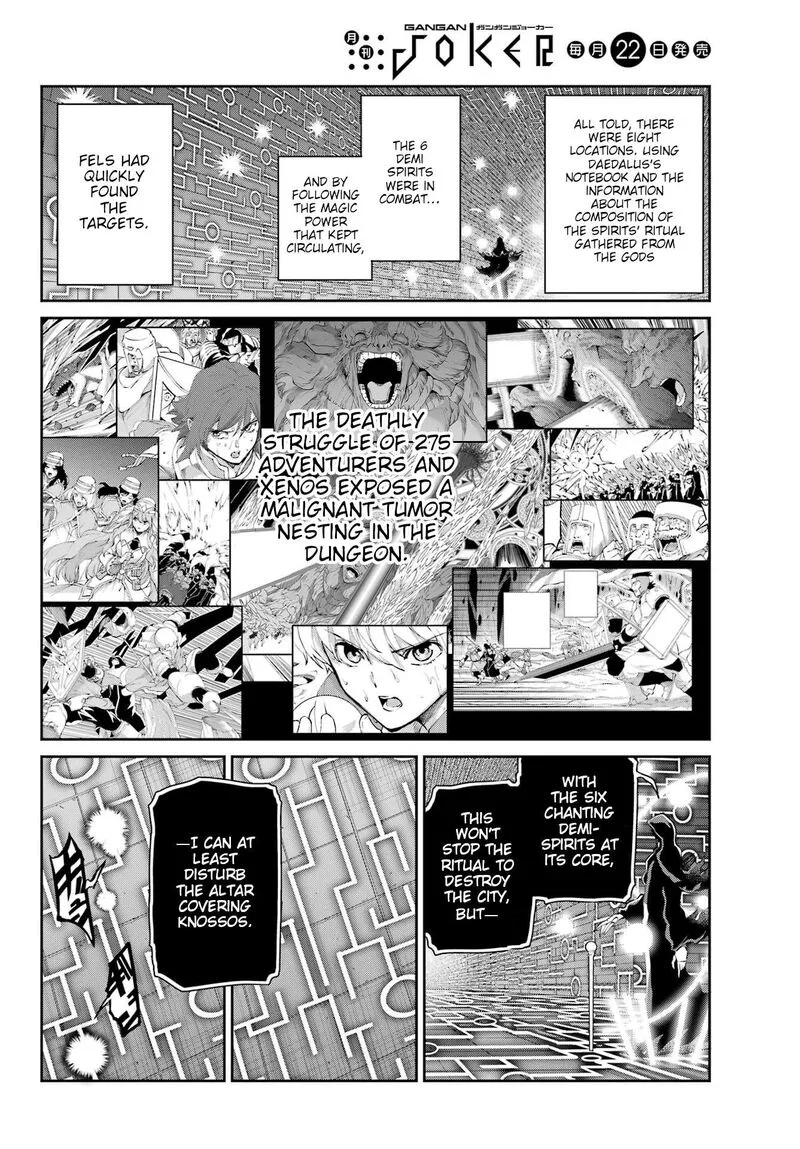 Dungeon ni Deai wo Motomeru no wa Machigatte Iru Darou ka Gaiden - Sword Oratoria Chapter 127 page 44