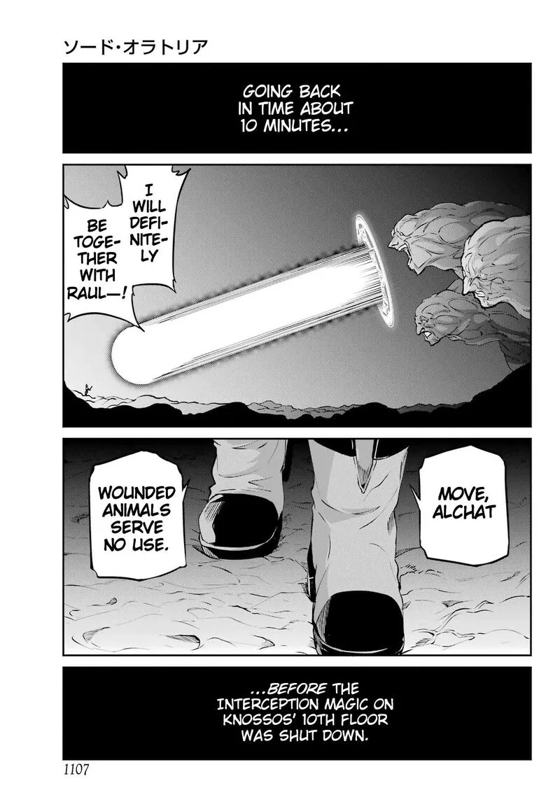 Dungeon ni Deai wo Motomeru no wa Machigatte Iru Darou ka Gaiden - Sword Oratoria Chapter 128 page 28
