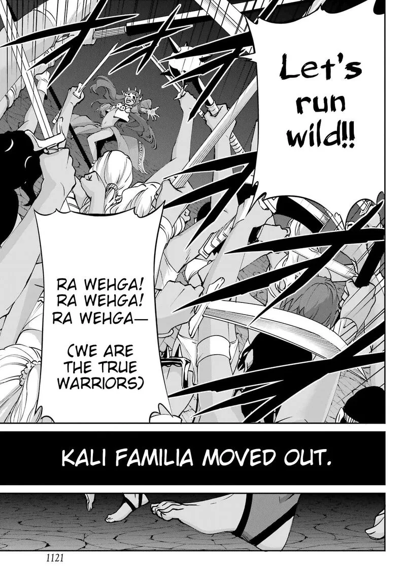 Dungeon ni Deai wo Motomeru no wa Machigatte Iru Darou ka Gaiden - Sword Oratoria Chapter 128 page 41