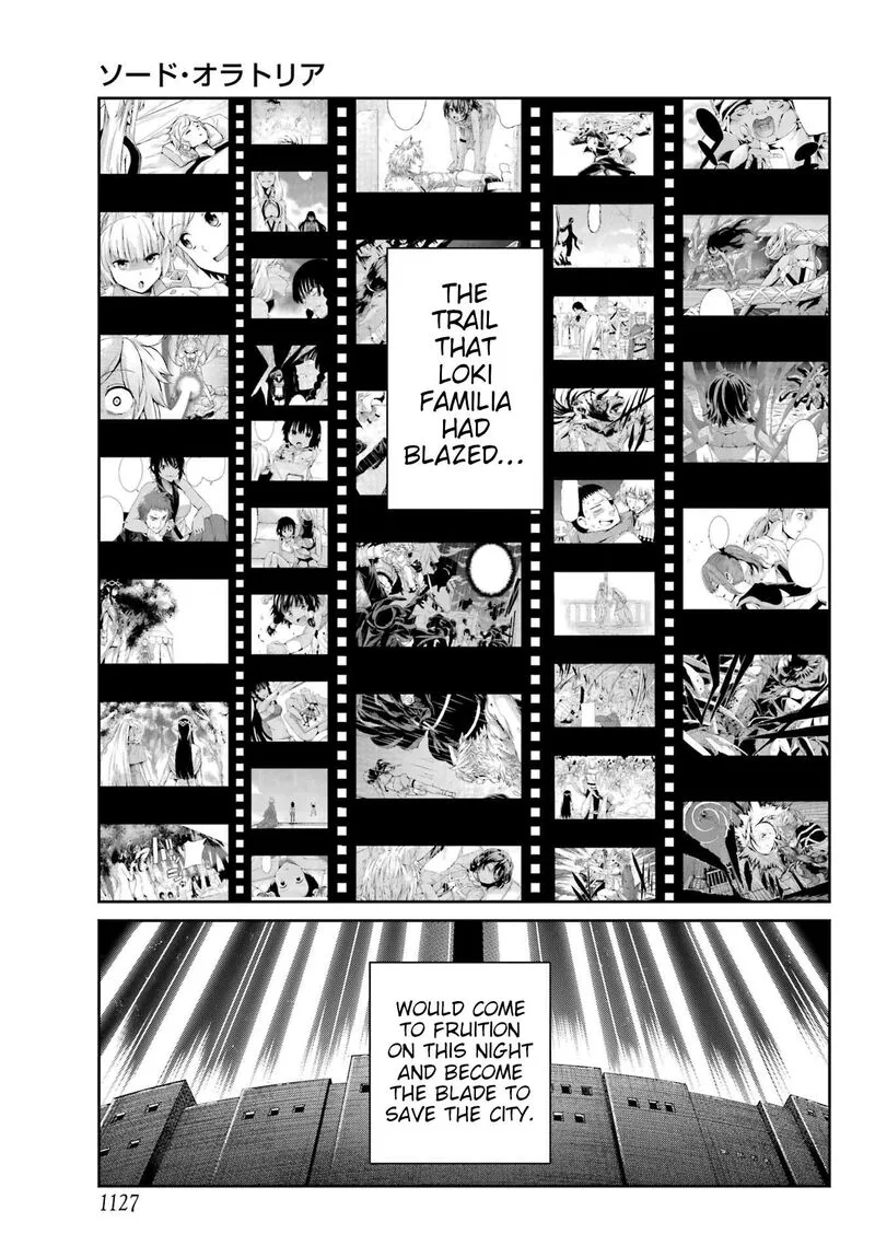 Dungeon ni Deai wo Motomeru no wa Machigatte Iru Darou ka Gaiden - Sword Oratoria Chapter 128 page 47