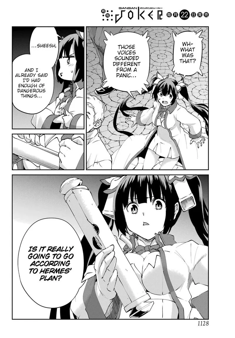 Dungeon ni Deai wo Motomeru no wa Machigatte Iru Darou ka Gaiden - Sword Oratoria Chapter 128 page 48