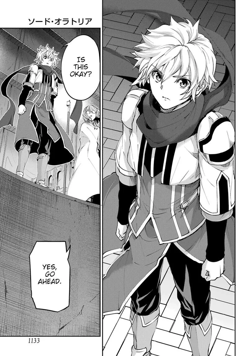Dungeon ni Deai wo Motomeru no wa Machigatte Iru Darou ka Gaiden - Sword Oratoria Chapter 128 page 53
