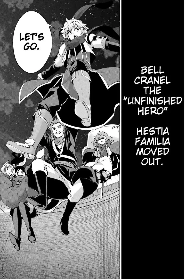 Dungeon ni Deai wo Motomeru no wa Machigatte Iru Darou ka Gaiden - Sword Oratoria Chapter 128 page 57
