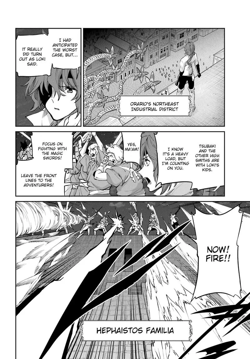 Dungeon ni Deai wo Motomeru no wa Machigatte Iru Darou ka Gaiden - Sword Oratoria Chapter 129 page 9