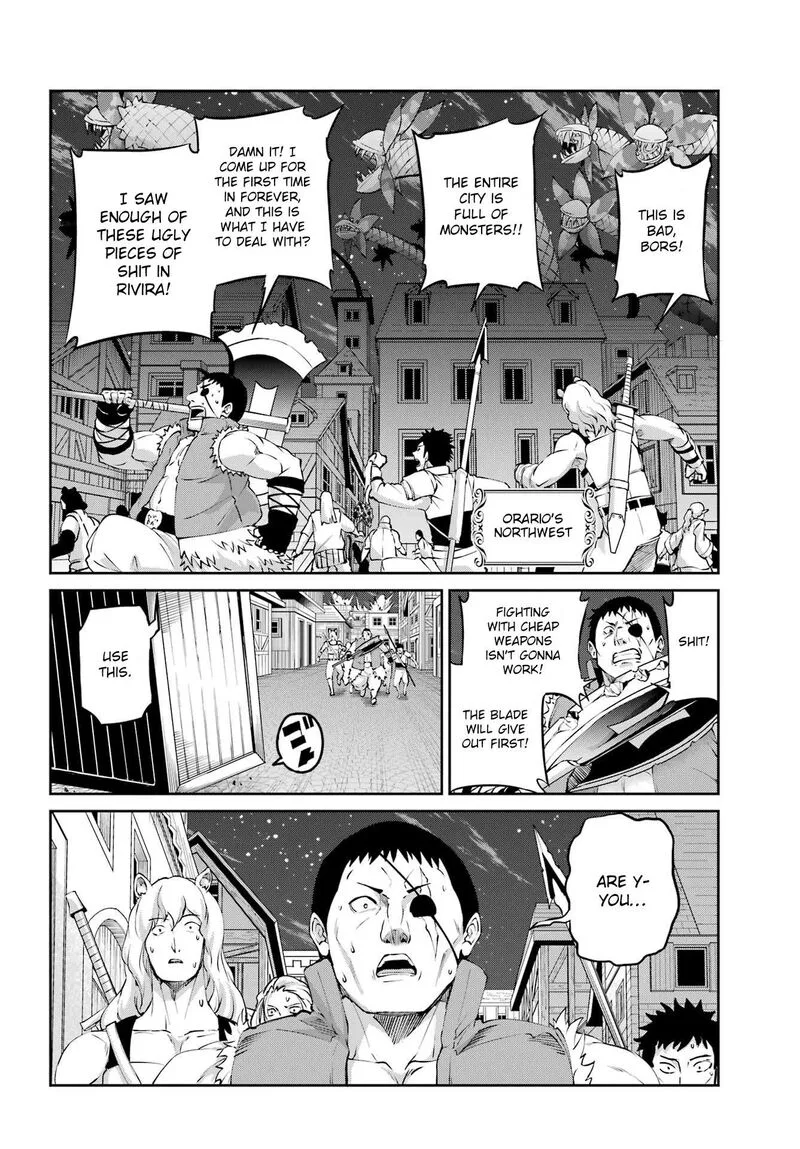 Dungeon ni Deai wo Motomeru no wa Machigatte Iru Darou ka Gaiden - Sword Oratoria Chapter 129 page 7