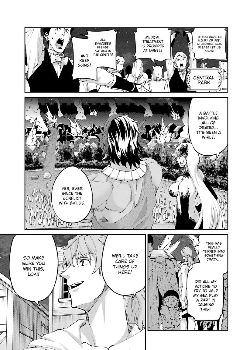 Dungeon ni Deai wo Motomeru no wa Machigatte Iru Darou ka Gaiden - Sword Oratoria Chapter 129 page 14