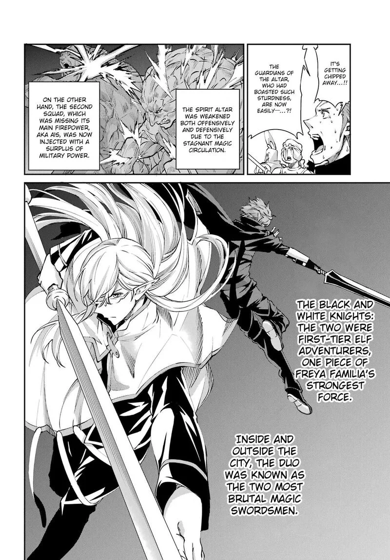 Dungeon ni Deai wo Motomeru no wa Machigatte Iru Darou ka Gaiden - Sword Oratoria Chapter 129 page 25