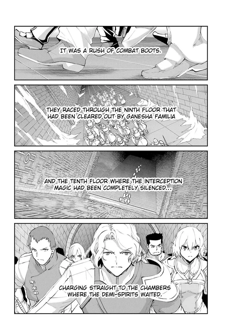 Dungeon ni Deai wo Motomeru no wa Machigatte Iru Darou ka Gaiden - Sword Oratoria Chapter 129 page 15
