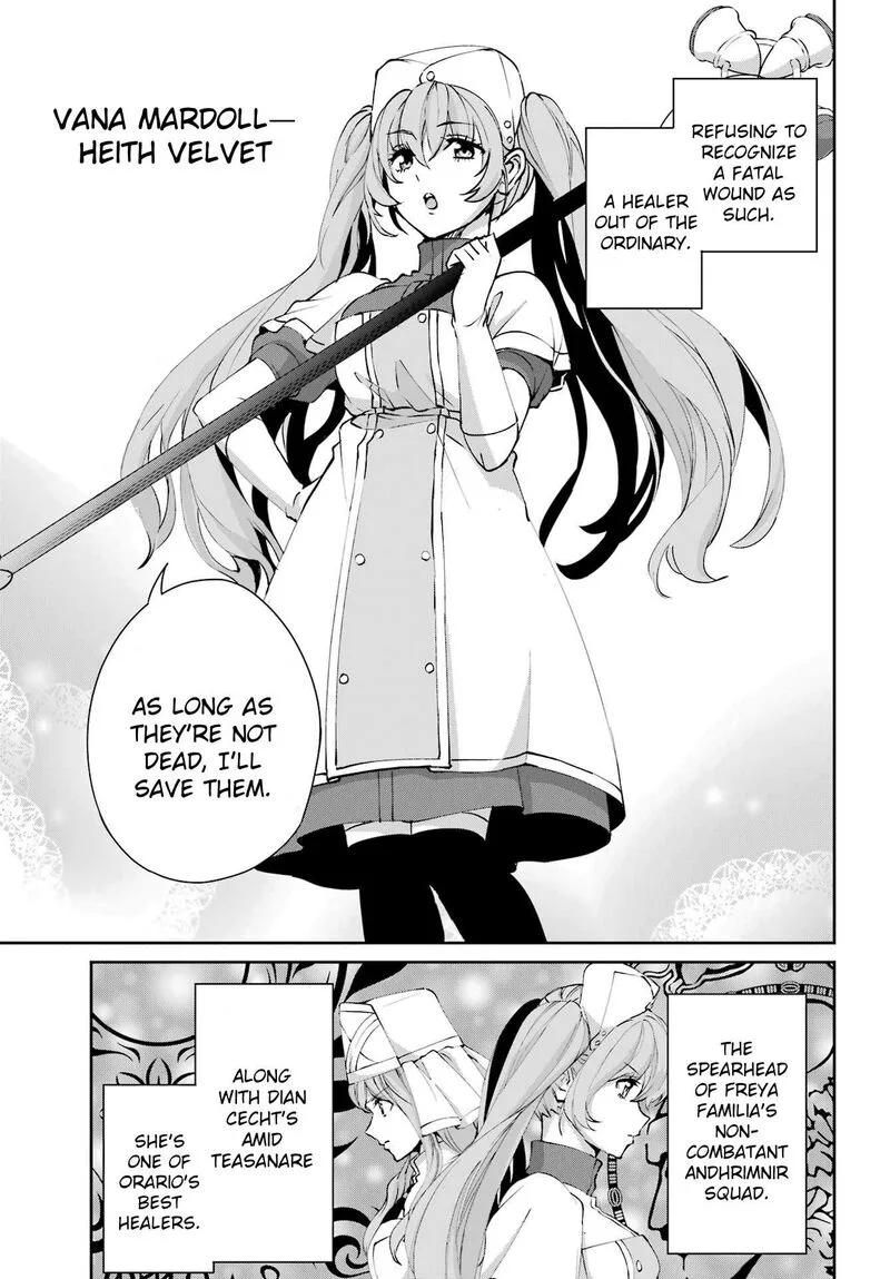 Dungeon ni Deai wo Motomeru no wa Machigatte Iru Darou ka Gaiden - Sword Oratoria Chapter 129 page 45