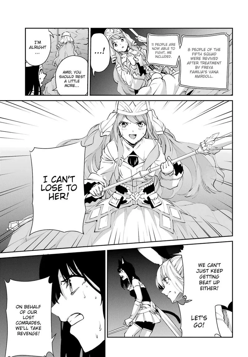 Dungeon ni Deai wo Motomeru no wa Machigatte Iru Darou ka Gaiden - Sword Oratoria Chapter 129 page 47