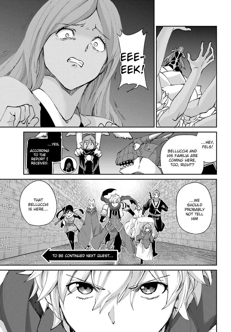 Dungeon ni Deai wo Motomeru no wa Machigatte Iru Darou ka Gaiden - Sword Oratoria Chapter 129 page 55