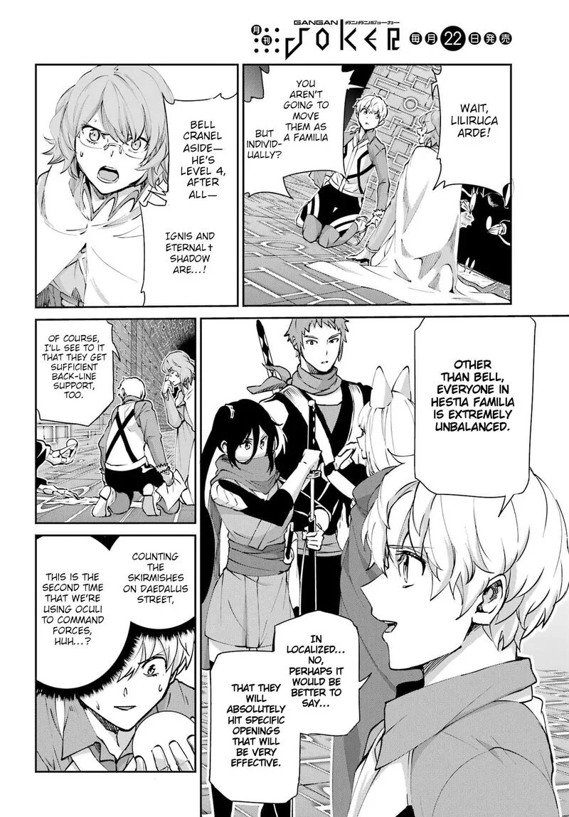 Dungeon ni Deai wo Motomeru no wa Machigatte Iru Darou ka Gaiden - Sword Oratoria Chapter 130 page 19