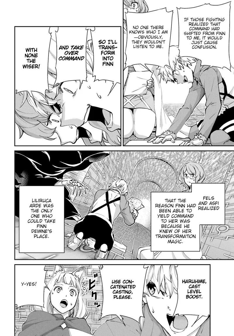 Dungeon ni Deai wo Motomeru no wa Machigatte Iru Darou ka Gaiden - Sword Oratoria Chapter 130 page 17