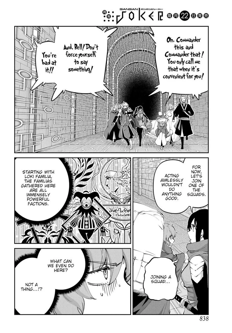 Dungeon ni Deai wo Motomeru no wa Machigatte Iru Darou ka Gaiden - Sword Oratoria Chapter 130 page 2
