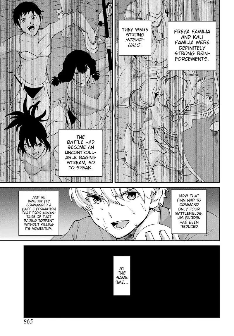 Dungeon ni Deai wo Motomeru no wa Machigatte Iru Darou ka Gaiden - Sword Oratoria Chapter 130 page 28