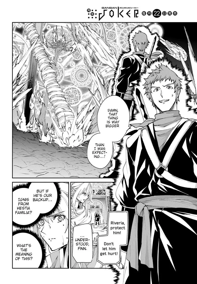 Dungeon ni Deai wo Motomeru no wa Machigatte Iru Darou ka Gaiden - Sword Oratoria Chapter 130 page 39