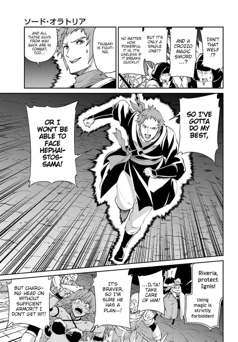 Dungeon ni Deai wo Motomeru no wa Machigatte Iru Darou ka Gaiden - Sword Oratoria Chapter 130 page 40