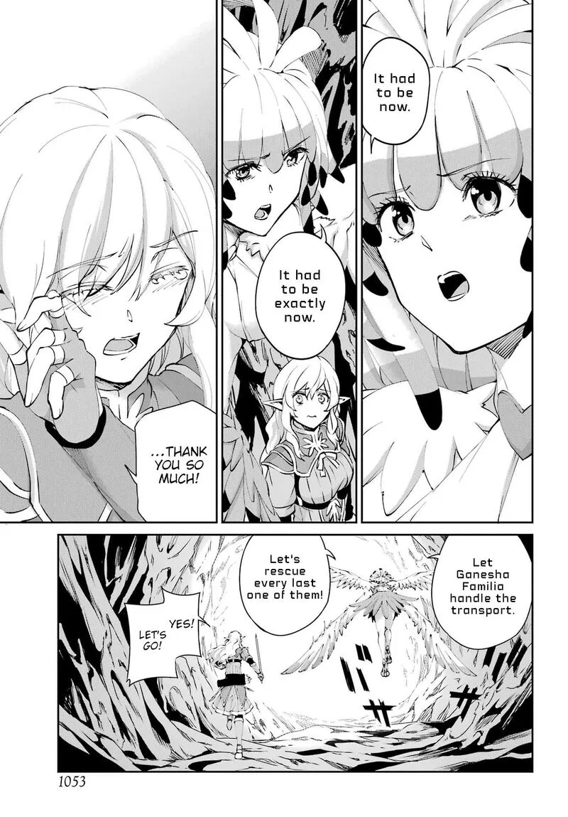 Dungeon ni Deai wo Motomeru no wa Machigatte Iru Darou ka Gaiden - Sword Oratoria Chapter 131 page 13