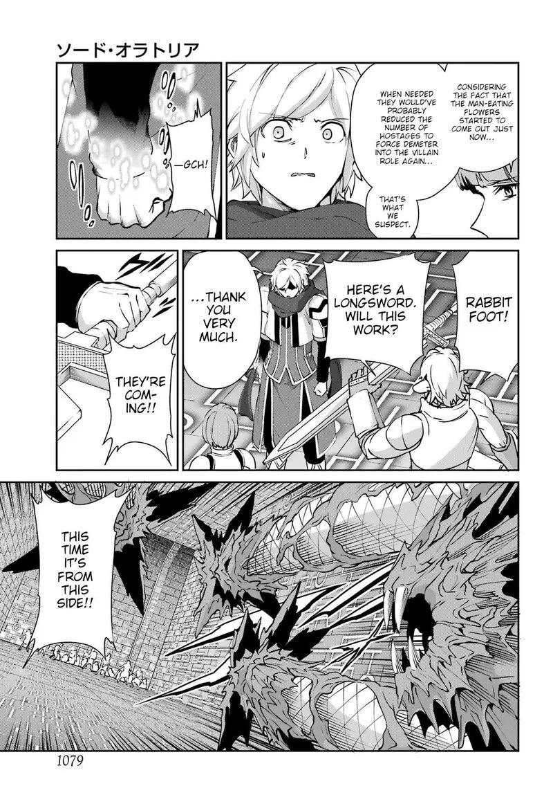 Dungeon ni Deai wo Motomeru no wa Machigatte Iru Darou ka Gaiden - Sword Oratoria Chapter 131 page 38