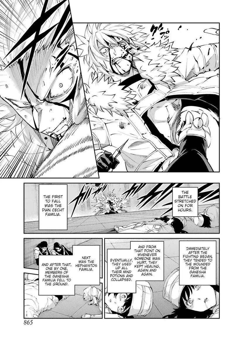 Dungeon ni Deai wo Motomeru no wa Machigatte Iru Darou ka Gaiden - Sword Oratoria Chapter 132 page 3