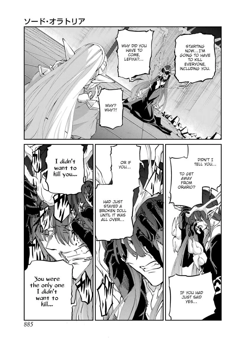 Dungeon ni Deai wo Motomeru no wa Machigatte Iru Darou ka Gaiden - Sword Oratoria Chapter 132 page 22