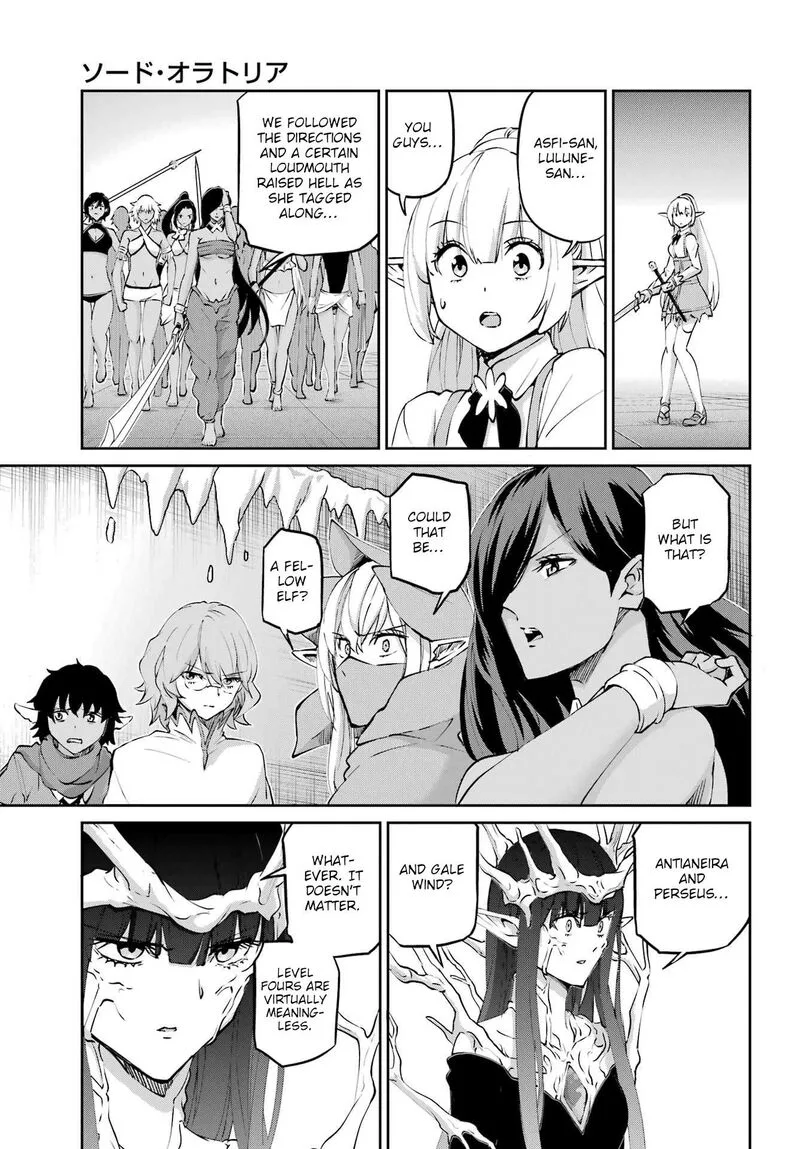 Dungeon ni Deai wo Motomeru no wa Machigatte Iru Darou ka Gaiden - Sword Oratoria Chapter 132 page 44
